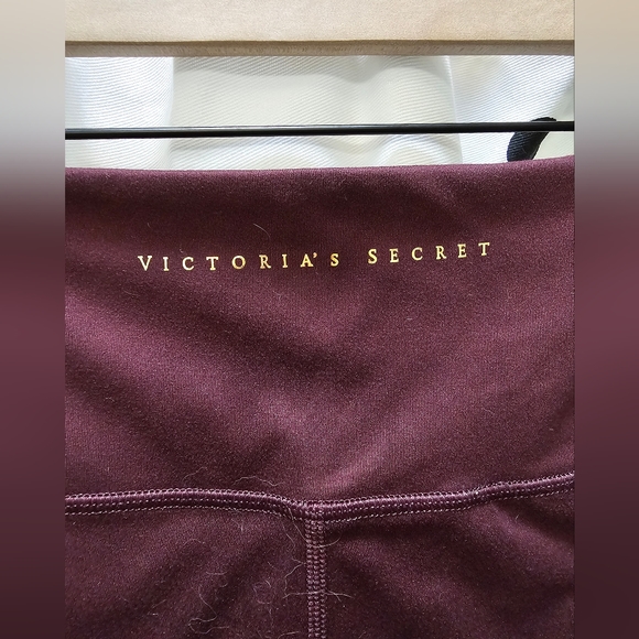 Victoria's Secret maroon high waist pocket leggings size 16 - Picture 2 of 6